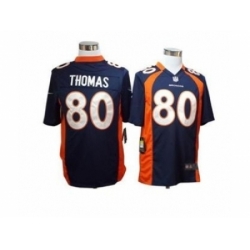 Nike denver broncos 80 Julius Thomas blue game NFL Jersey