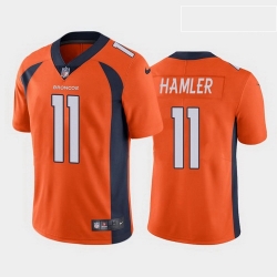 men k.j. hamler denver broncos orange vapor limited jersey 