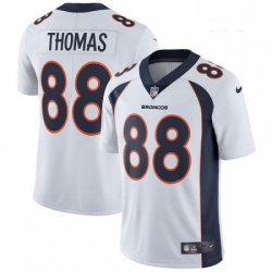 Youth Nike Denver Broncos 88 Demaryius Thomas White Vapor Untouchable Limited Player NFL Jersey