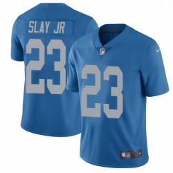 Men Nike Detroit Lions 23 Darius Slay Jr Blue Alternate Vapor Untouchable Limited Player NFL Jersey