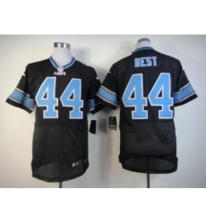 Nike Detroit Lions 44 Jahvid best black Elite NFL Jersey