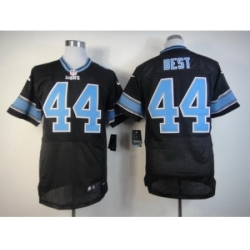 Nike Detroit Lions 44 Jahvid best black Elite NFL Jersey