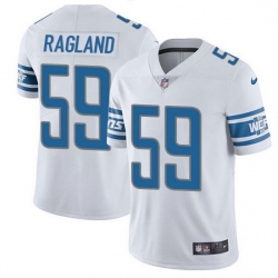 Nike Detroit Lions 59 Reggie Ragland White Men Stitched NFL Vapor Untouchable Limited Jersey