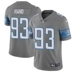 Nike Lions 93 Da Shawn Handr Gray Color Rush Limited Jersey