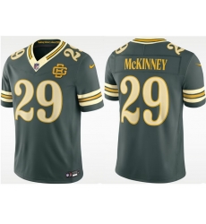 Men Green Bay Packers  29 Xavier McKinney Dark Green 2026 F U S E  Rivalries Collection Limited Stitched Football Jersey