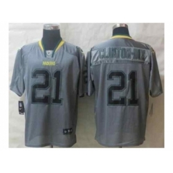 Nike Green Bay Packers 21 Ha Ha Clinton-Dix grey Elite lights out NFL Jersey