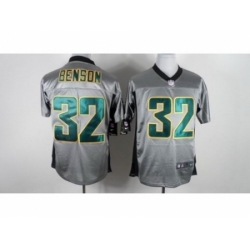 Nike Green Bay Packers 32 Cedric Benson Grey Elite Shadow NFL Jersey