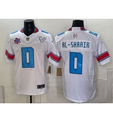 Men Houston Texans 0 Azeez Al Shaair White 2026 25th Anniversary Patch F U S E HOUSTON US Rivalries Collection Limited Stitched Football Jerseys Men Houston Texans 0 Azeez Al Shaair White 2026 25th Anniversary Patch F U S E HOUSTON US Rivalries Collection Limited Stitched Football Jerseys