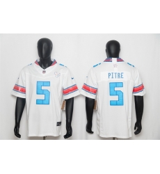 Men Houston Texans  5 Jalen Pitre White 2026  HOUSTON US  Rivalries Collection Limited Stitched Football Jersey