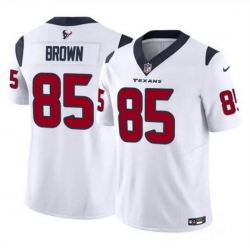 Men Houston Texans 85 Noah Brown White 2023 F U S E Vapor Untouchable Stitched Football Jersey