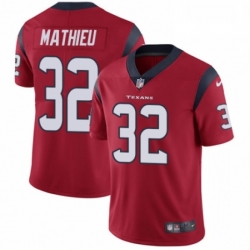 Men Nike Houston Texans 32 Tyrann Mathieu Red Alternate Vapor Untouchable Limited Player NFL Jersey