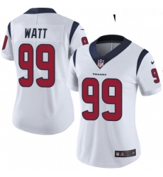 Womens Nike Houston Texans 99 JJ Watt Limited White Vapor Untouchable NFL Jersey