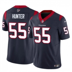 Youth Houston Texans 55 Danielle Hunter Navy 2024 F U S E Vapor Untouchable Limited Stitched Football Jersey