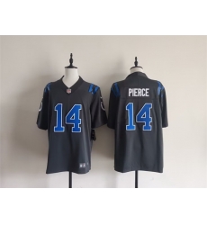 Men Indianapolis Colts  14 Alec Pierce Dark Gray 2026 Rivalries Collection Limited Stitched Football Jersey