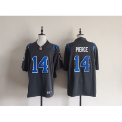 Men Indianapolis Colts  14 Alec Pierce Dark Gray 2026 Rivalries Collection Limited Stitched Football Jersey