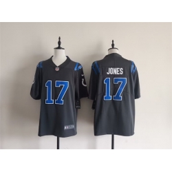 Men Indianapolis Colts  17 Daniel Jones Dark Gray 2026 Rivalries Collection Limited Stitched Football Jersey