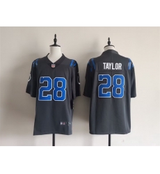 Men Indianapolis Colts  28 Jonathan Taylor Dark Gray 2026 Rivalries Collection Limited Stitched Football Jersey