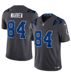 Men Indianapolis Colts 84 Tyler Warren Dark Gray2026 F U S E Rivalries Collection Limited Stitched Football Jersey Men Indianapolis Colts 84 Tyler Warren Dark Gray2026 F U S E Rivalries Collection Limited Stitched Football Jersey