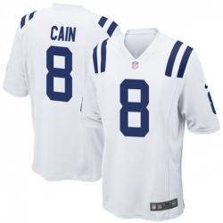 Men Nike Deon Cain Indianapolis Colts Game White Jersey