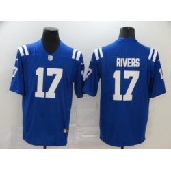 Nike Colts 17 Philip Rivers Blue Vapor Untouchable Limited Jersey