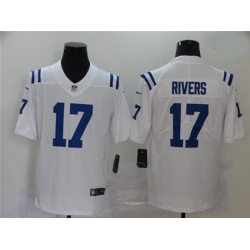 Nike Colts 17 Philip Rivers White Vapor Untouchable Limited Jersey