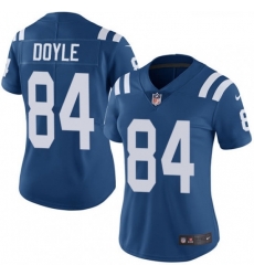 Womens Nike Indianapolis Colts 84 Jack Doyle Elite Royal Blue Team Color NFL Jersey