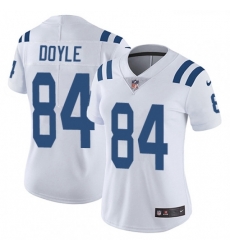 Womens Nike Indianapolis Colts 84 Jack Doyle Elite White NFL Jersey