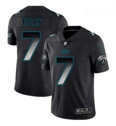 Jaguars 7 Nick Foles Black Men Stitched Football Vapor Untouchable Limited Smoke Fashion Jersey