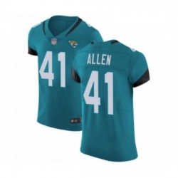 Men Jacksonville Jaguars 41 Josh Allen Teal Green Alternate Vapor Untouchable Elite Player Football Jersey