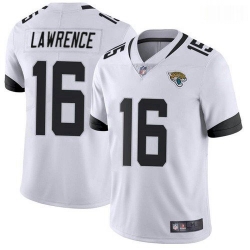 Men Jacksonville Jaguars Trevor Lawrence White 2021 Draft Jersey