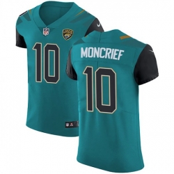 Men Nike Donte Moncrief Jacksonville Jaguars Elite Teal Team Color Vapor Untouchable Team Color Jersey