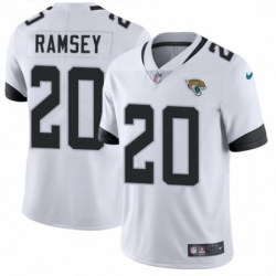 Men Nike Jacksonville Jaguars 20 Jalen Ramsey White Vapor Untouchable Limited Player NFL Jerseys