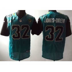 Nike Jacksonville Jaguars 32 Maurice Jones-Drew Green Elite New NFL Jersey