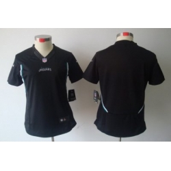 Women Nike Jacksonville Jaguars Blank Black Color[NIKE LIMITED Jersey]