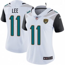 Womens Nike Jacksonville Jaguars 11 Marqise Lee White Vapor Untouchable Limited Player NFL Jersey