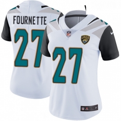 Womens Nike Jacksonville Jaguars 27 Leonard Fournette Elite White NFL Jersey