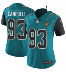 Womens Nike Jacksonville Jaguars 93 Calais Campbell Elite Teal Green Team Color NFL Jersey