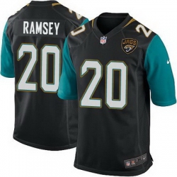 Nike Jaguars #20 Jalen Ramsey Black Alternate Youth Stitched NFL Elite Jersey