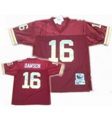 Kansas City Chiefs 16 Len Dawson Throwback Red Jerseys