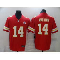 Men Kansas City Chiefs Sammy Watkins 14 Red Vapor Limited Jersey