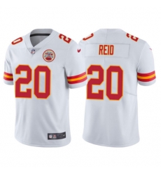 Men's Kansas City Chiefs #20 Justin Reid White Vapor Untouchable Limited Stitched Jersey