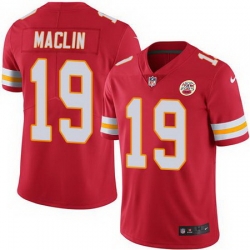 Nike Chiefs #19 Jeremy Maclin Red Youth Stitched NFL Limited Rush Jersey