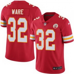 Nike Chiefs #32 Spencer Ware Red Youth Stitched NFL Limited Rush Jersey