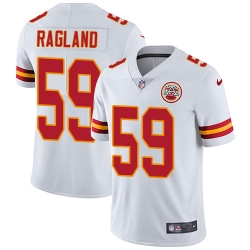 Nike Chiefs #59 Reggie Ragland White Mens Stitched NFL Vapor Untouchable Limited Jersey