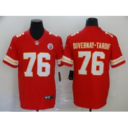 Nike Chiefs 76 Laurent Duvernay Tardif Red Vapor Untouchable Limited Jersey