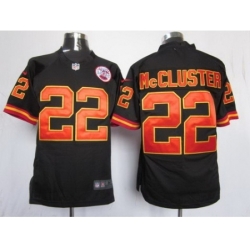 Nike Kansas City Chiefs 22 Dexter McCluster Black Game NFL Jersey