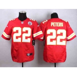 nike nfl jerseys kansas city chiefs 22 peters red[Elite][peters]