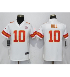 Nike Chiefs #10 Tyreek Hill White Women Vapor Untouchable Limited Jersey