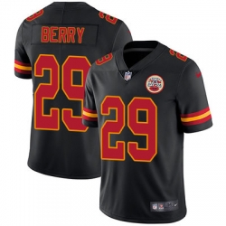 Nike Chiefs #29 Eric Berry Black Youth Stitched NFL Limited Rush Jersey