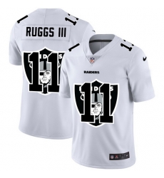 Las Vegas Raiders 11 Henry Ruggs III White Men Nike Team Logo Dual Overlap Limited NFL Jersey